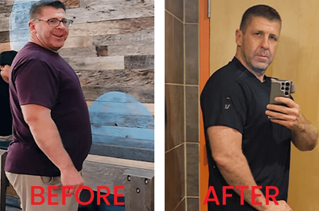 Before After - Your Strength Journey Starts Here